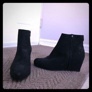 Stuart Weitzman Slidein Wedge Booties 7.5